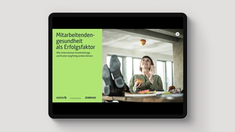 Vorschaubild JobRad-Whitepaper zu Mitarbeitendengesundheit